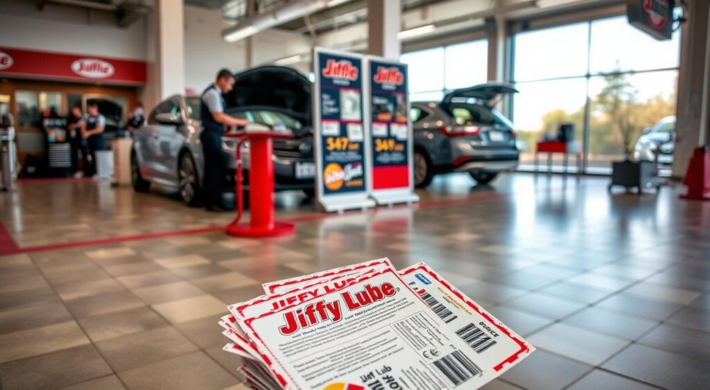 Automotive service discounts at Jiffy Lube