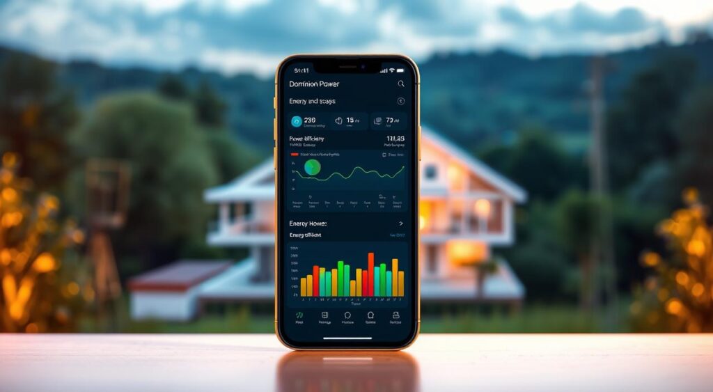 Dominion Power app energy usage tracking