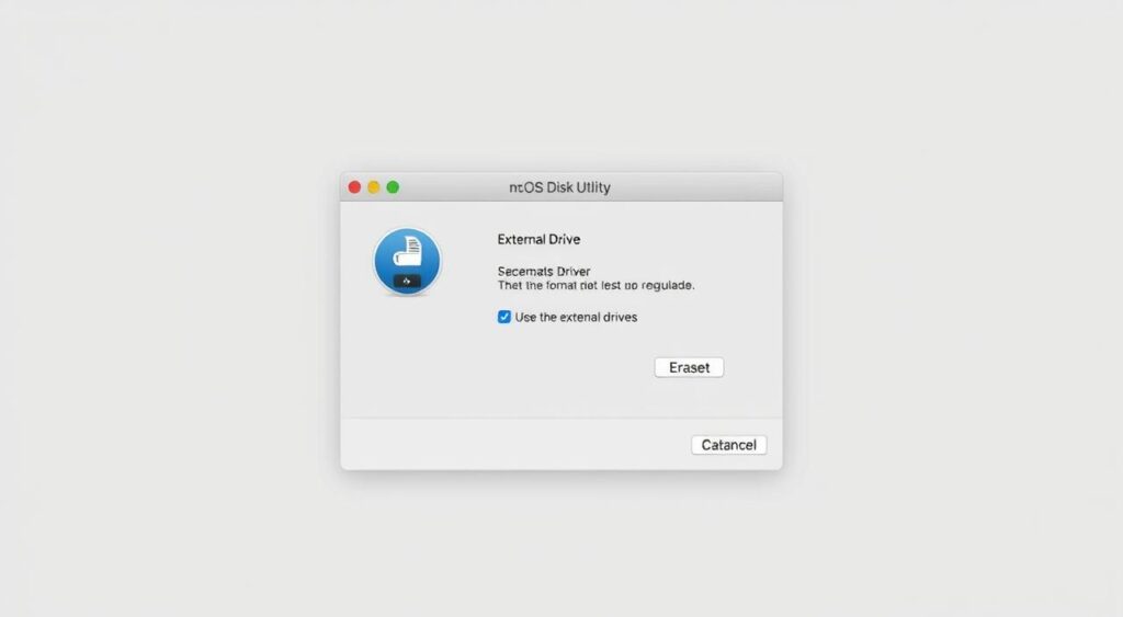 Mac Disk Utility format disks