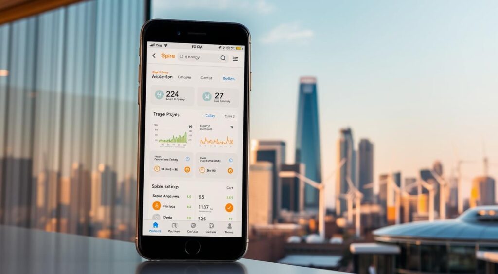 Spire energy app innovative technology