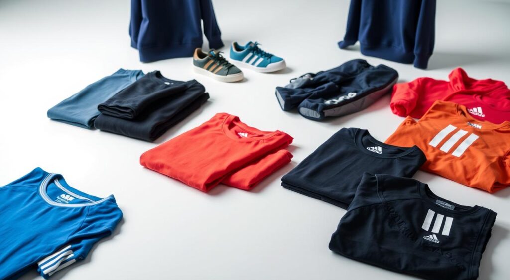 apparel savings at Adidas